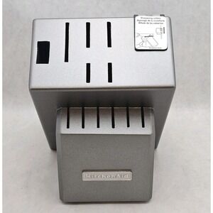 NWOT Kitchenaid 14 Slot Knife Block W/Built In Knife Sharpener